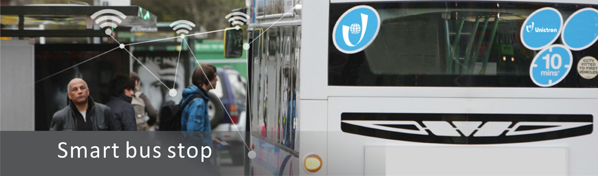 Smart bus stop