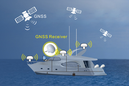 GNSS receiver in marine vessels